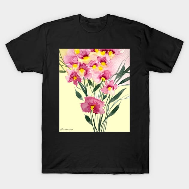 Carnation T-Shirt by DeniseTA